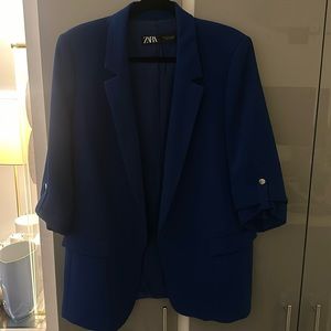 Royal Blue Zara Blazer